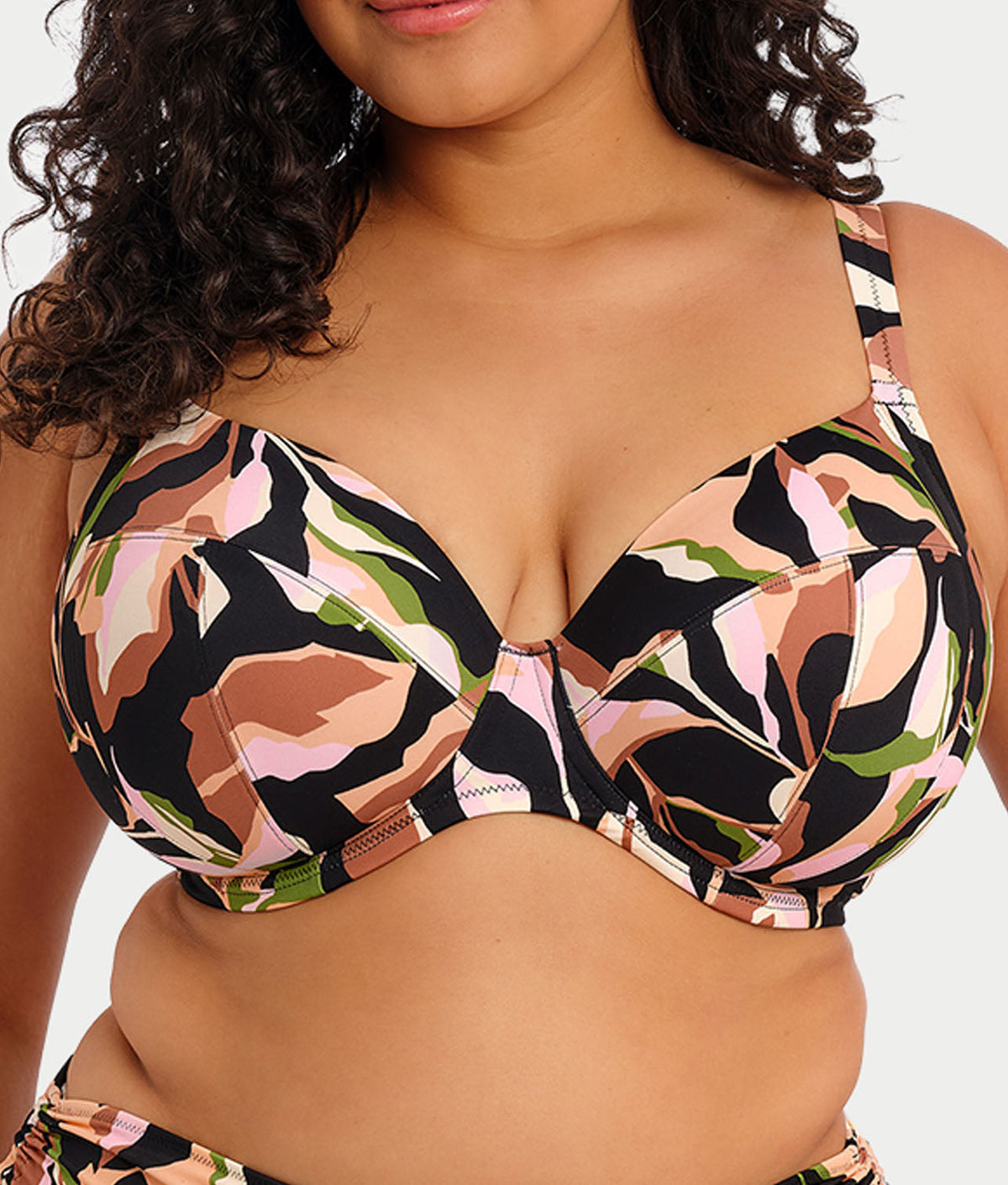 Plus Size Ocean Avenue Plunge Bikini Top