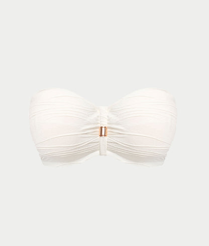 Beach Waves Bandeau Bikini Top