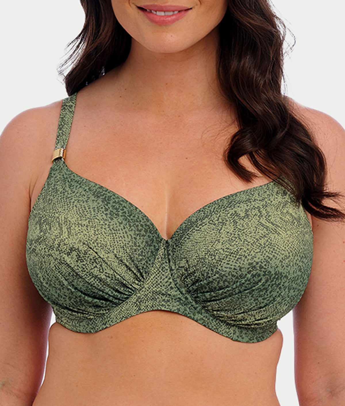 Maya Bay Gather Full Cup Bikini Top