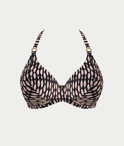 Shell Bay Halter Bikini Top