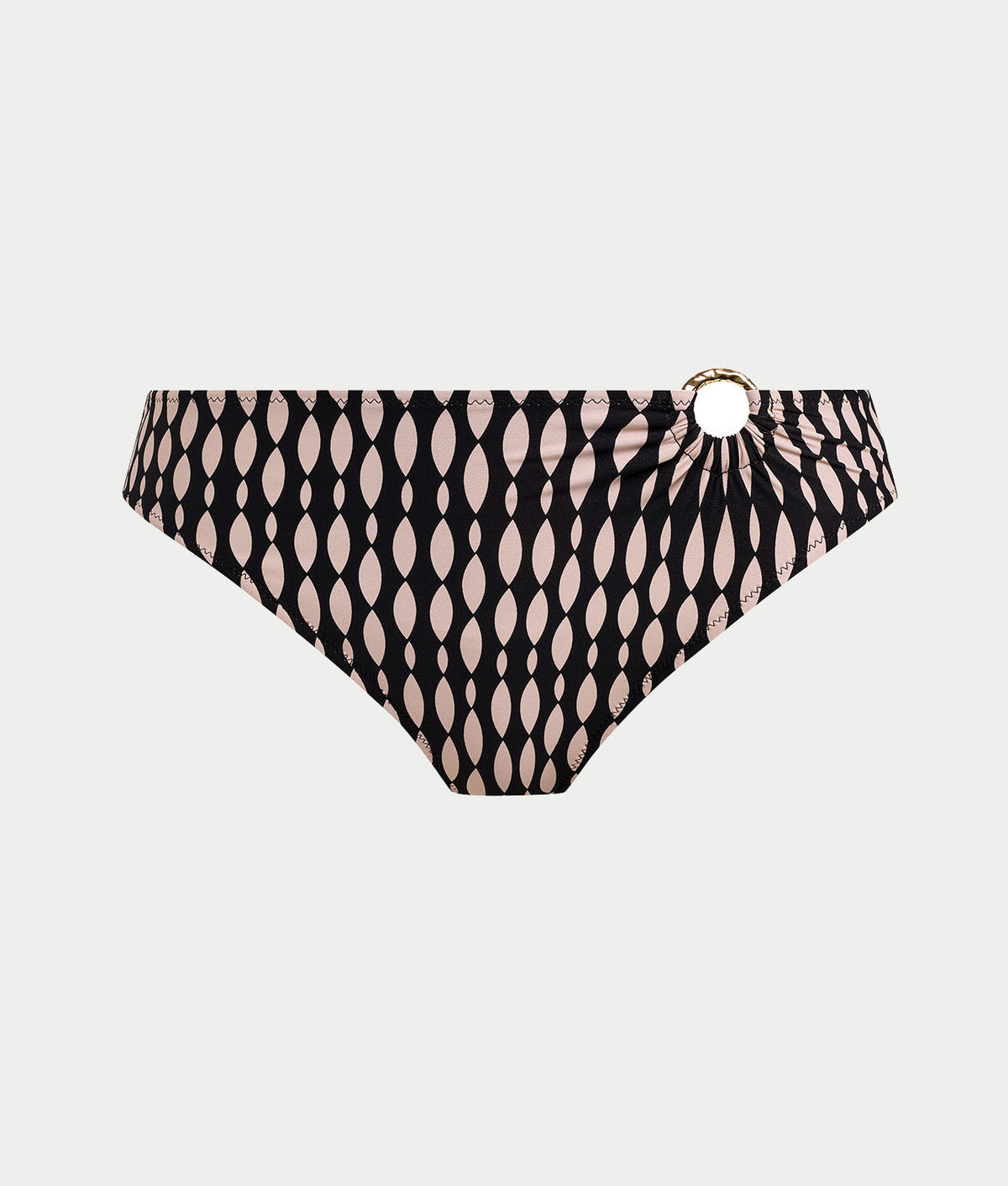 Shell Bay Mid Rise Bikini Bottom