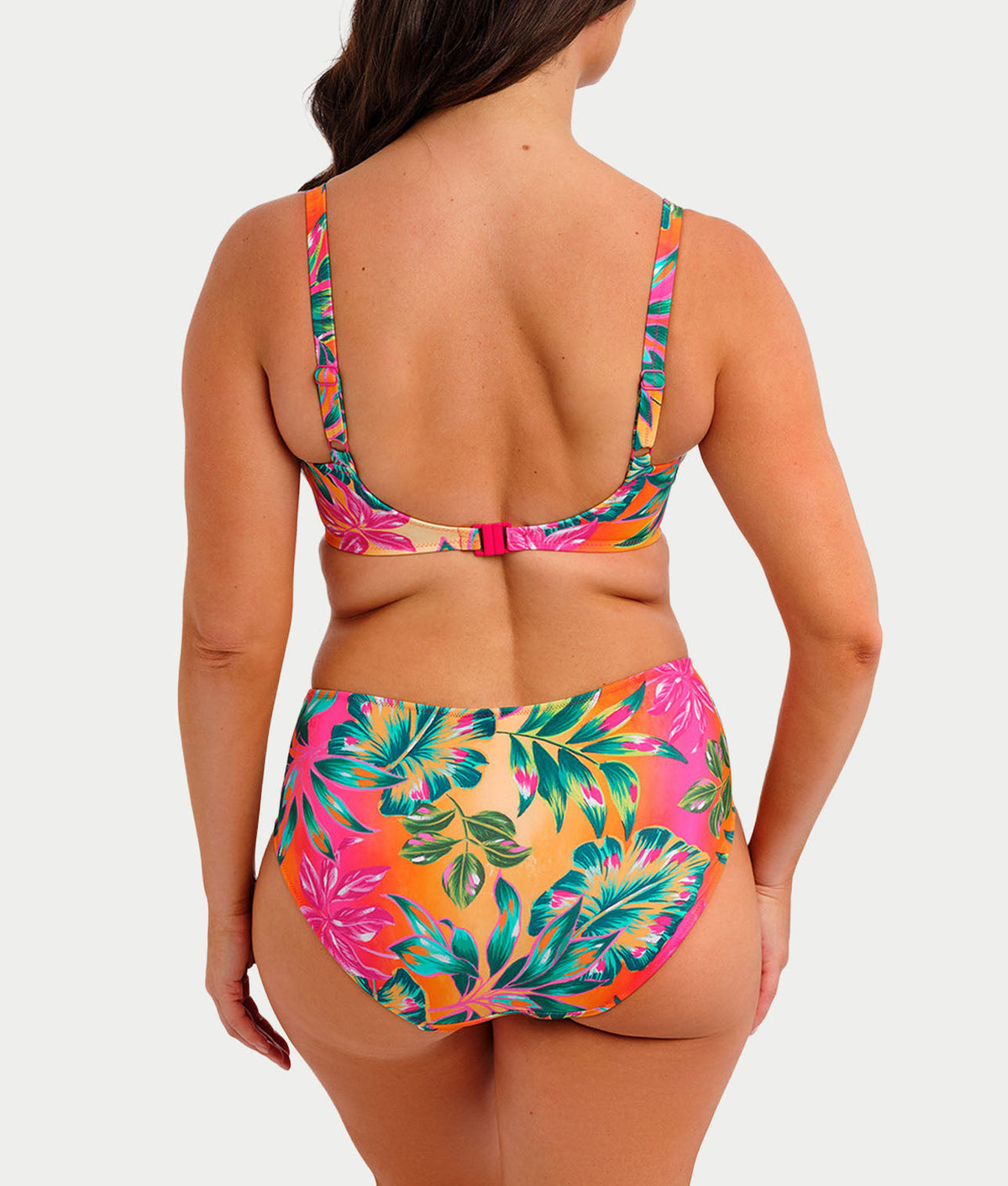 Sunset Reef Gather Full Cup Bikini Top