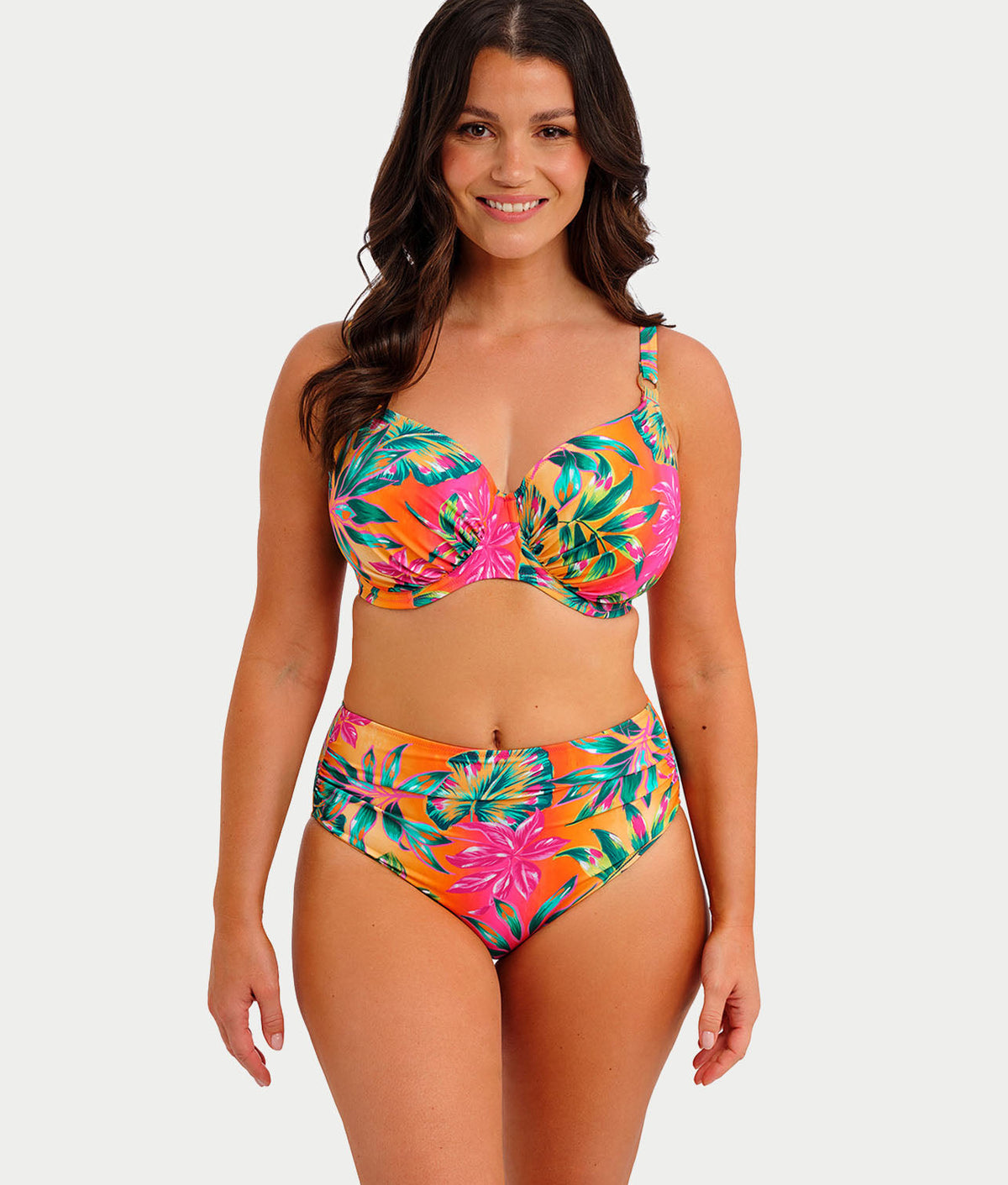 Sunset Reef High-Waist Bikini Bottom