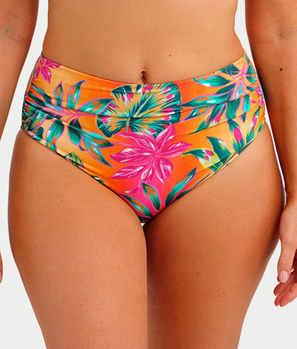 Sunset Reef High-Waist Bikini Bottom