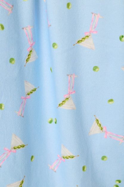 Olive You Martini Print Long Sleeve Pajama Set