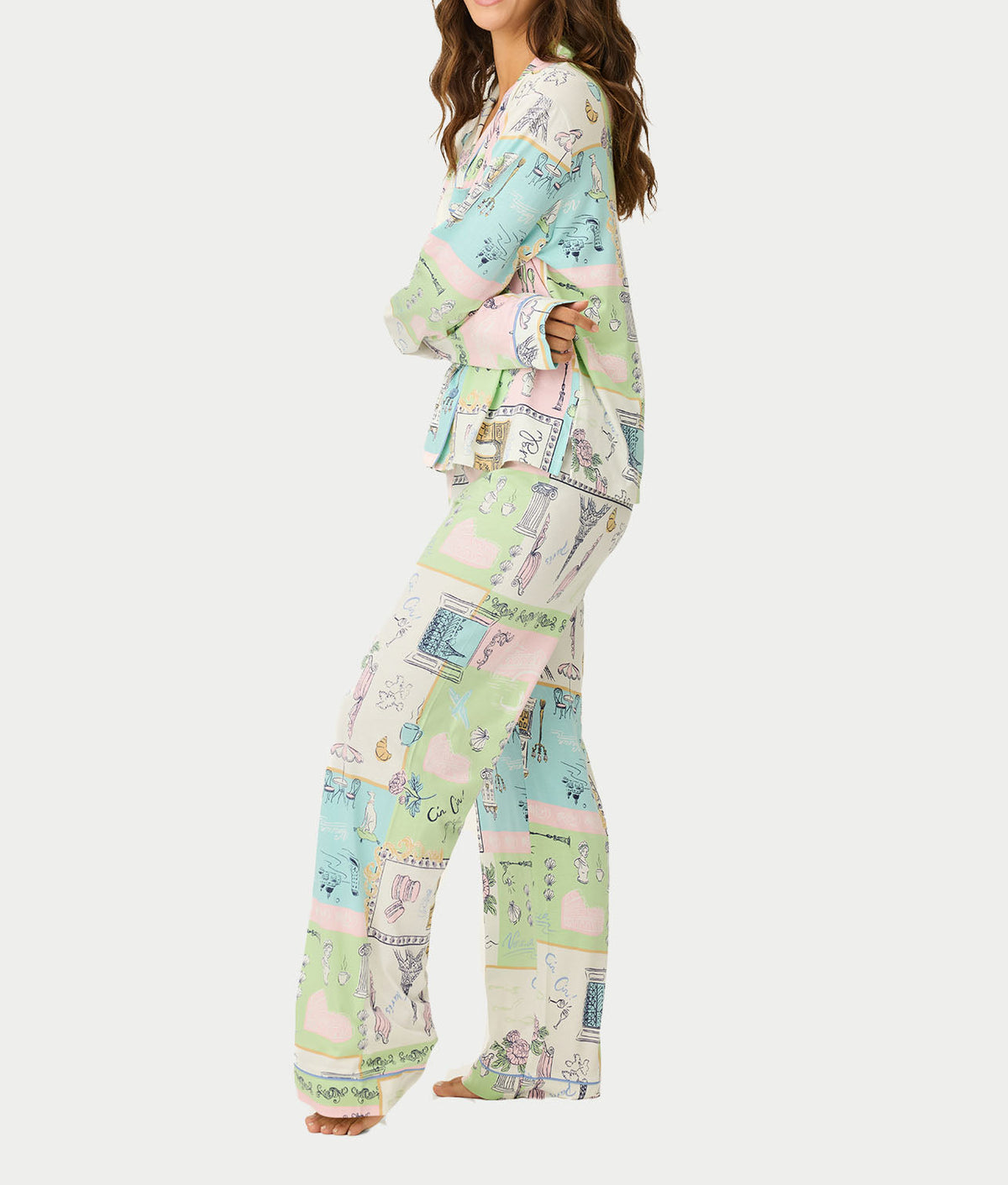 Whimsy Knit Pajama Set