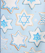 You Had Me At Shalom Cookie Print Knit Pajama Set