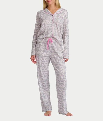 Girlfriend Knit Long Sleeve Pajama Set