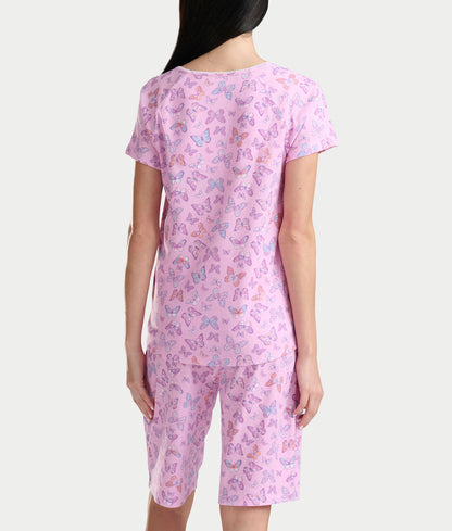 Bermuda Henley Knit Short Set