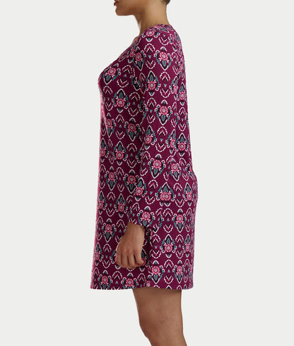 Long Sleeve Knit Sleep Shirt