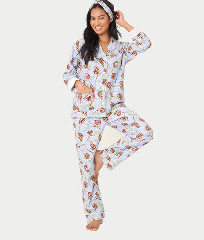 Flannel 3-Piece Pajama Set