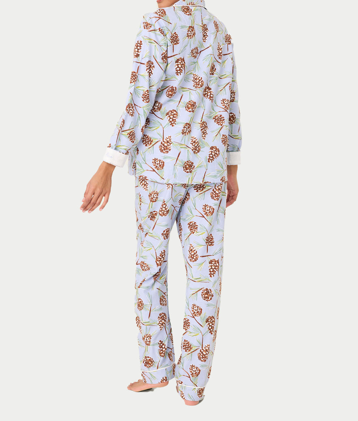 Flannel 3-Piece Pajama Set