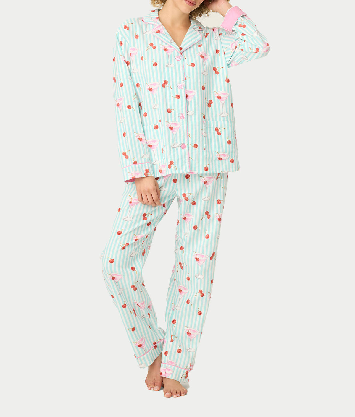 Flannel 3-Piece Pajama Set