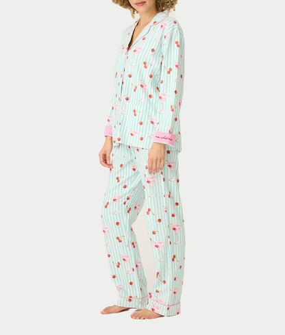 Flannel 3-Piece Pajama Set