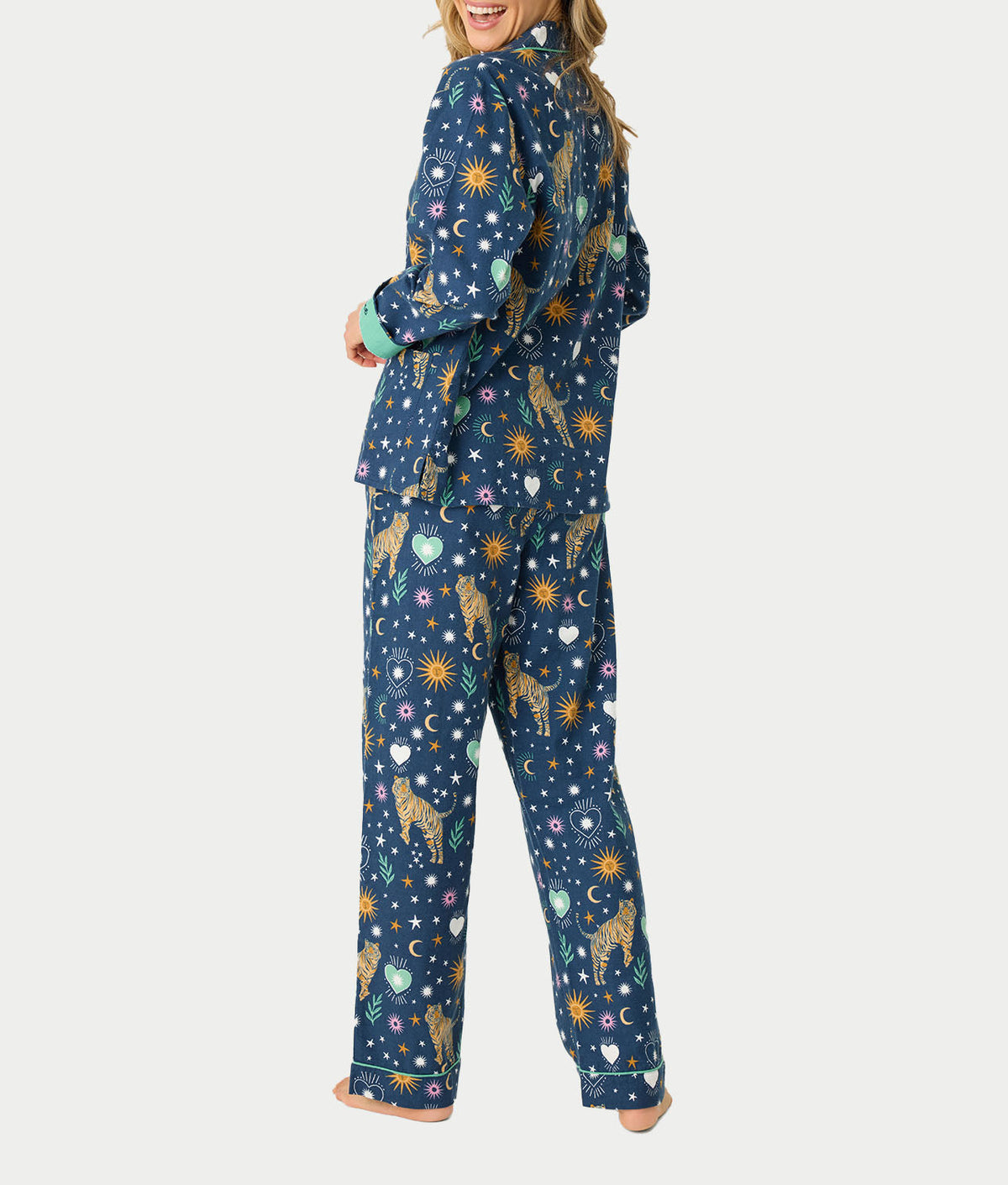 Flannel 3-Piece Pajama Set