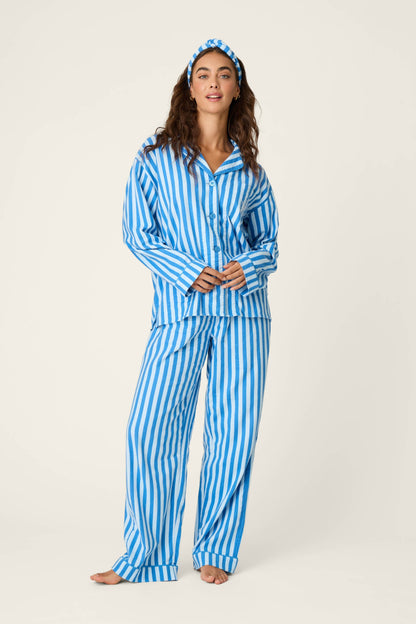 Snowflake Icon 3-Piece Long Sleeve Flannel PJ Set