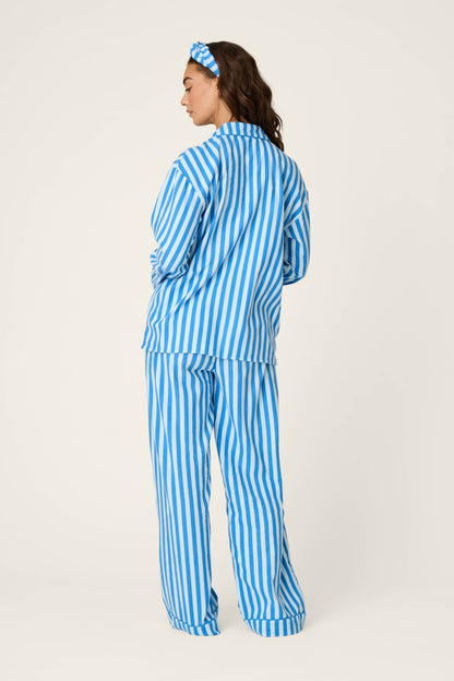 Snowflake Icon 3-Piece Long Sleeve Flannel PJ Set