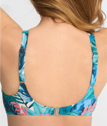 Submarine Blue Elna Bikini Top
