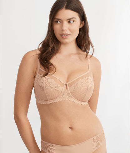 The Essential Lace Unlined Balconette Bra