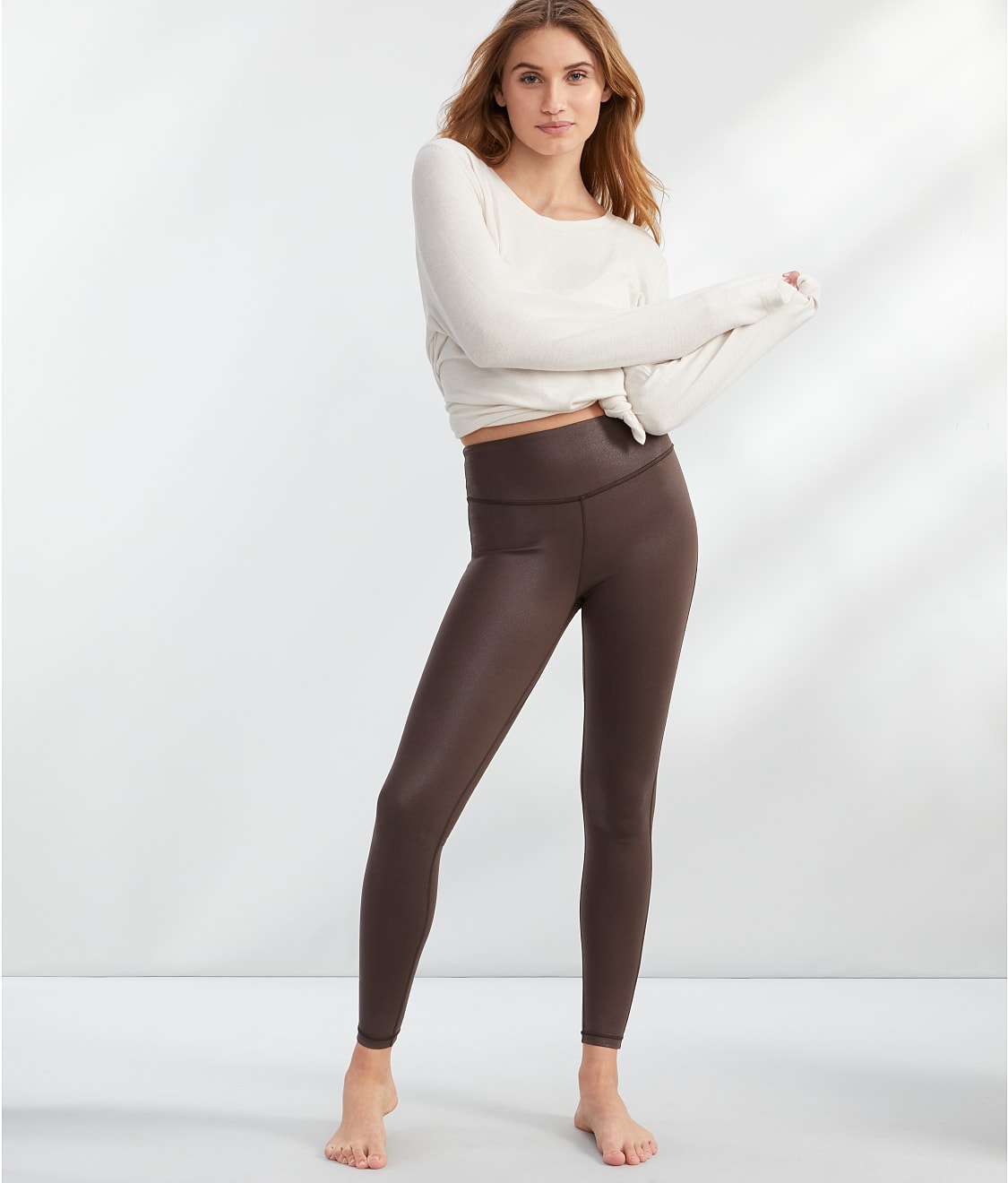 The High-Shine High-Rise Leggings