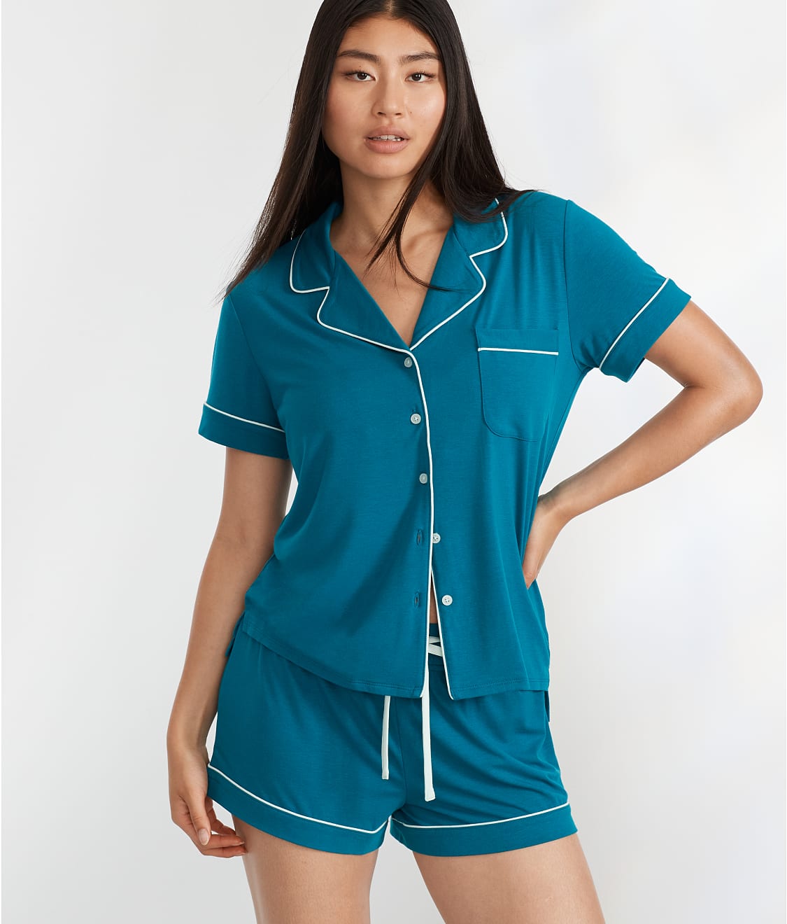 The Cooling Piped Shorts Set