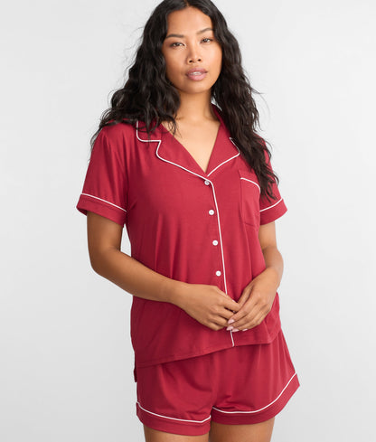 The Cooling Piped Shorts Set