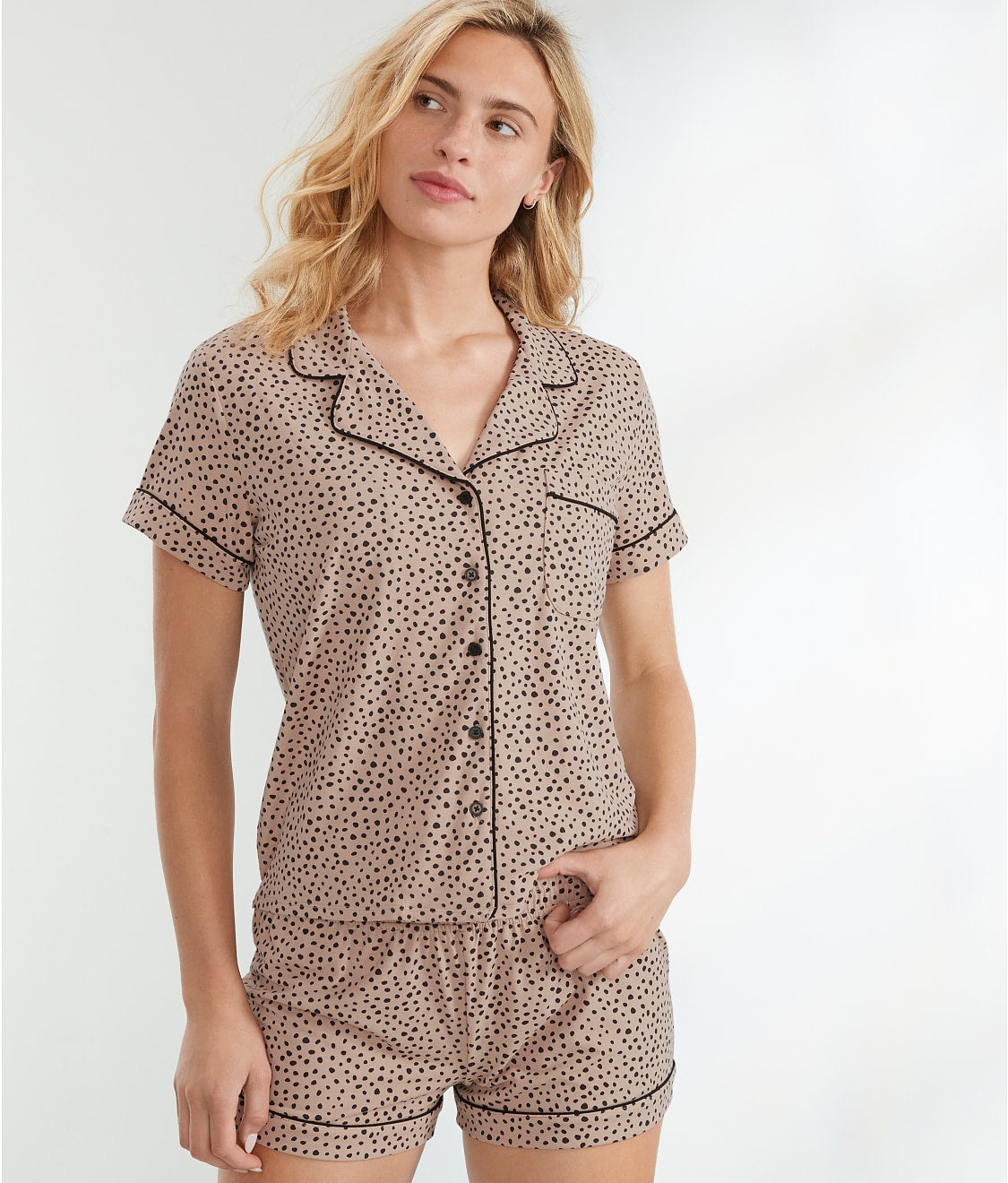 The Cooling Piped Shorts Set