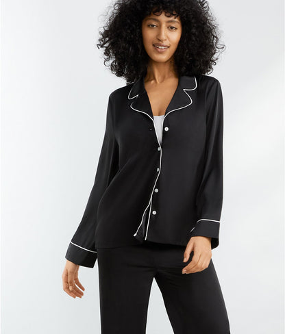 The Washed Satin Pajama Set