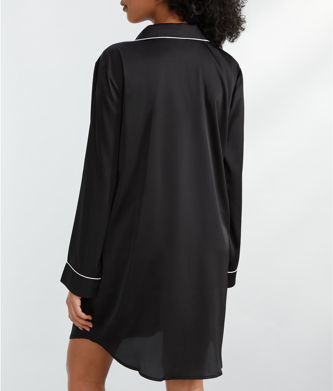 The Washed Satin Sleep Shirt
