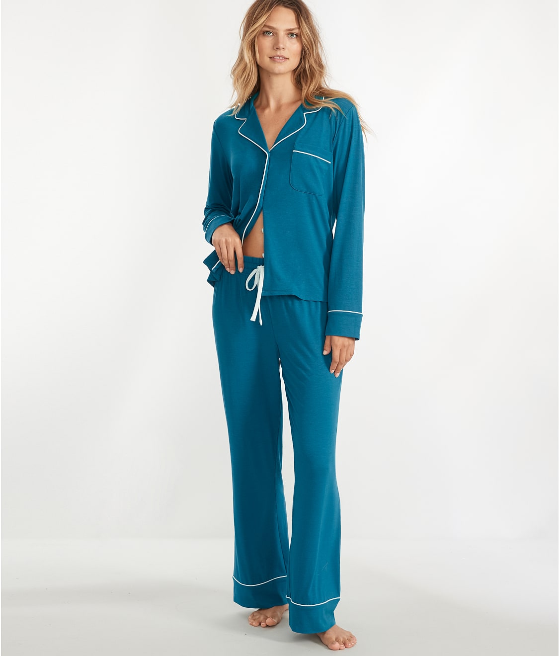 The Cooling Piped Pajama Set
