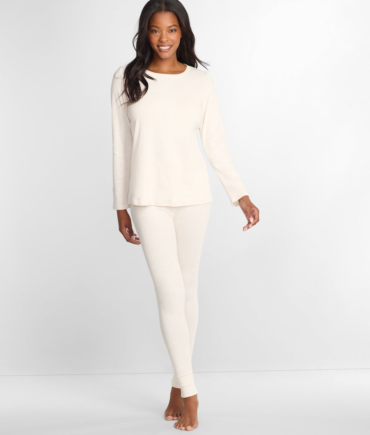The Ribbed Knit Pajama Set