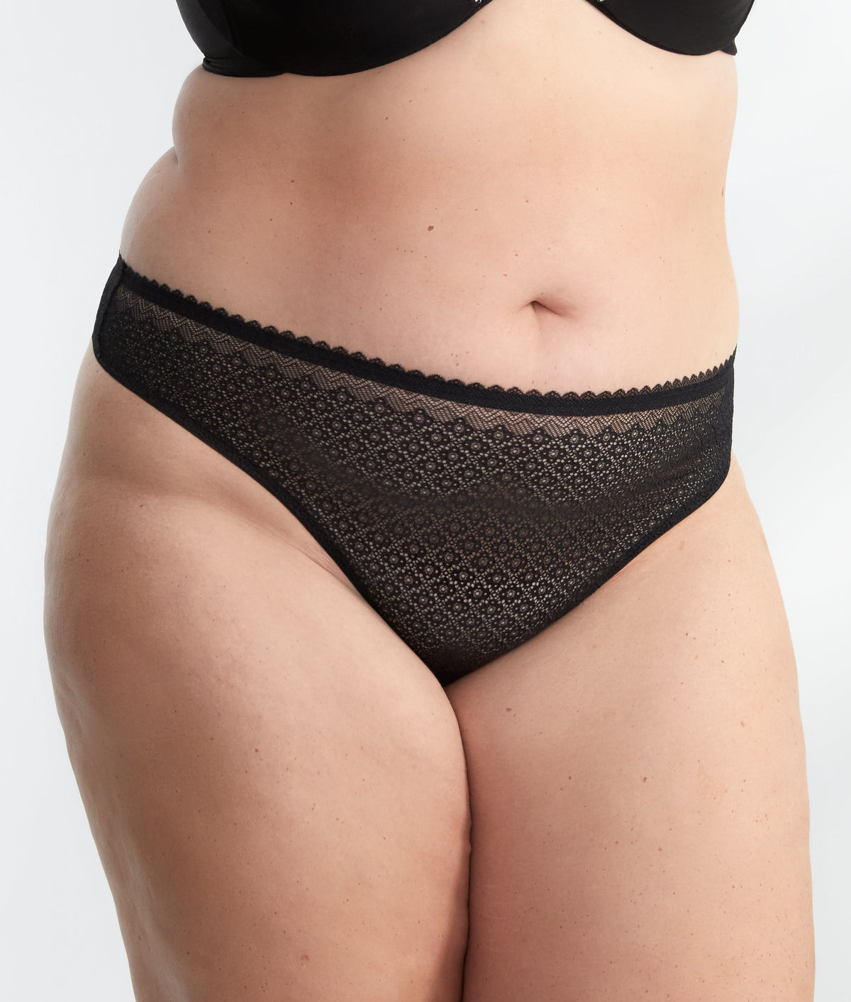 The Flirty Lace Thong