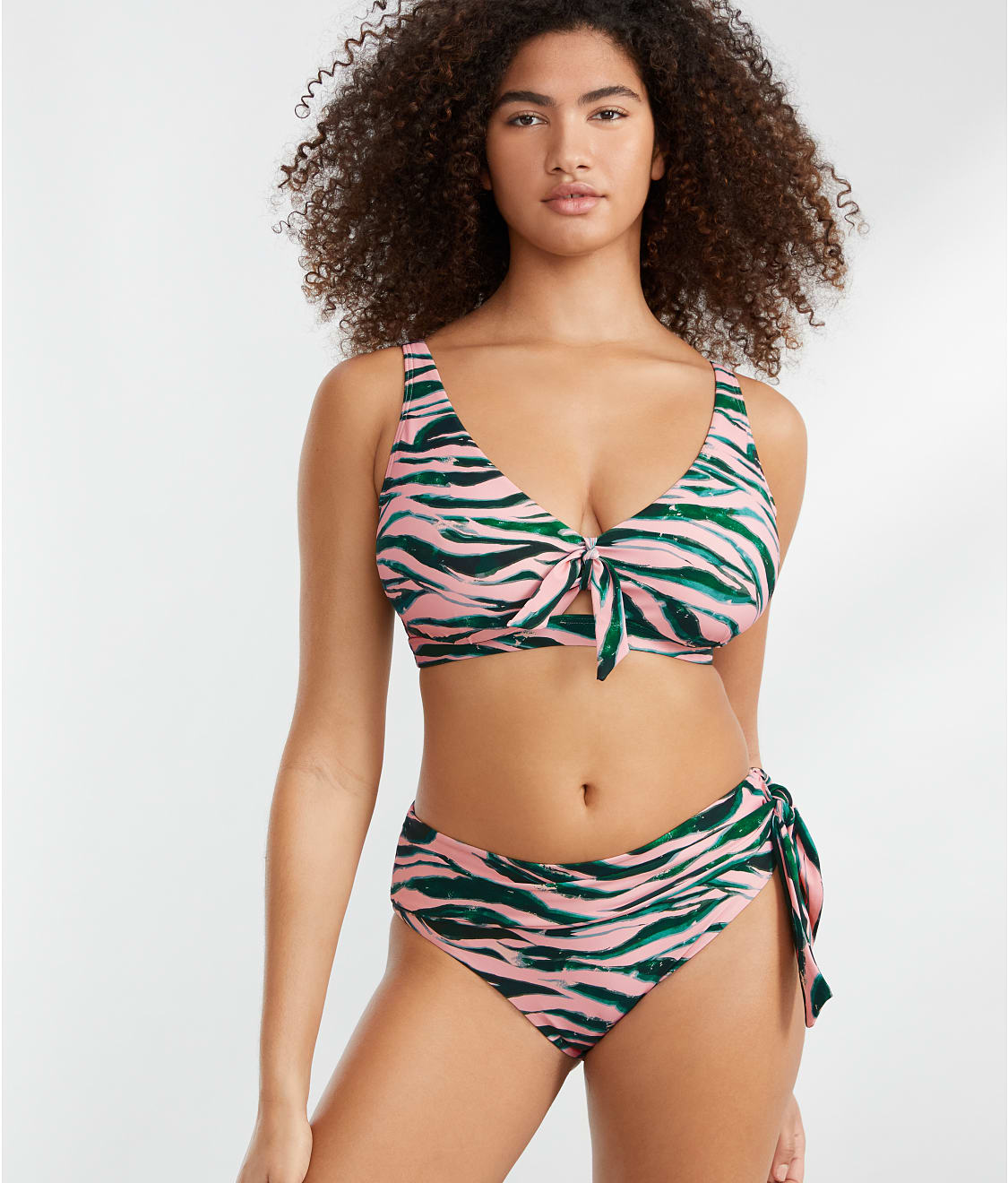 Sash Fold-Over Bikini Bottom