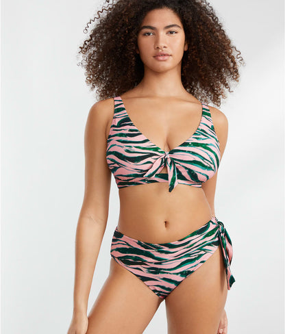 Sash Fold-Over Bikini Bottom