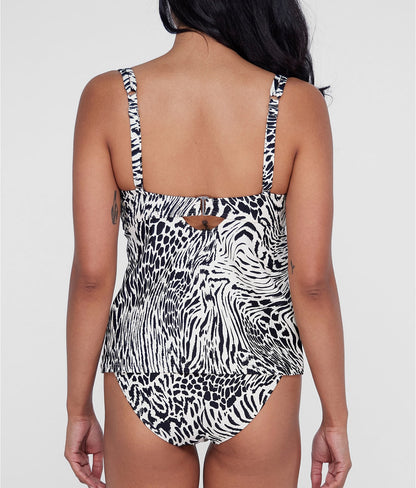 Underwire Wrap Tankini Top