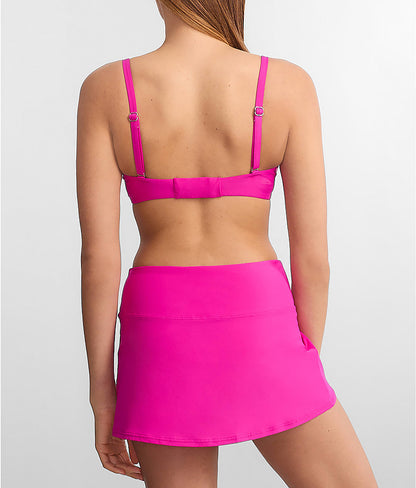 Square Neck Underwire Bralette Bikini Top