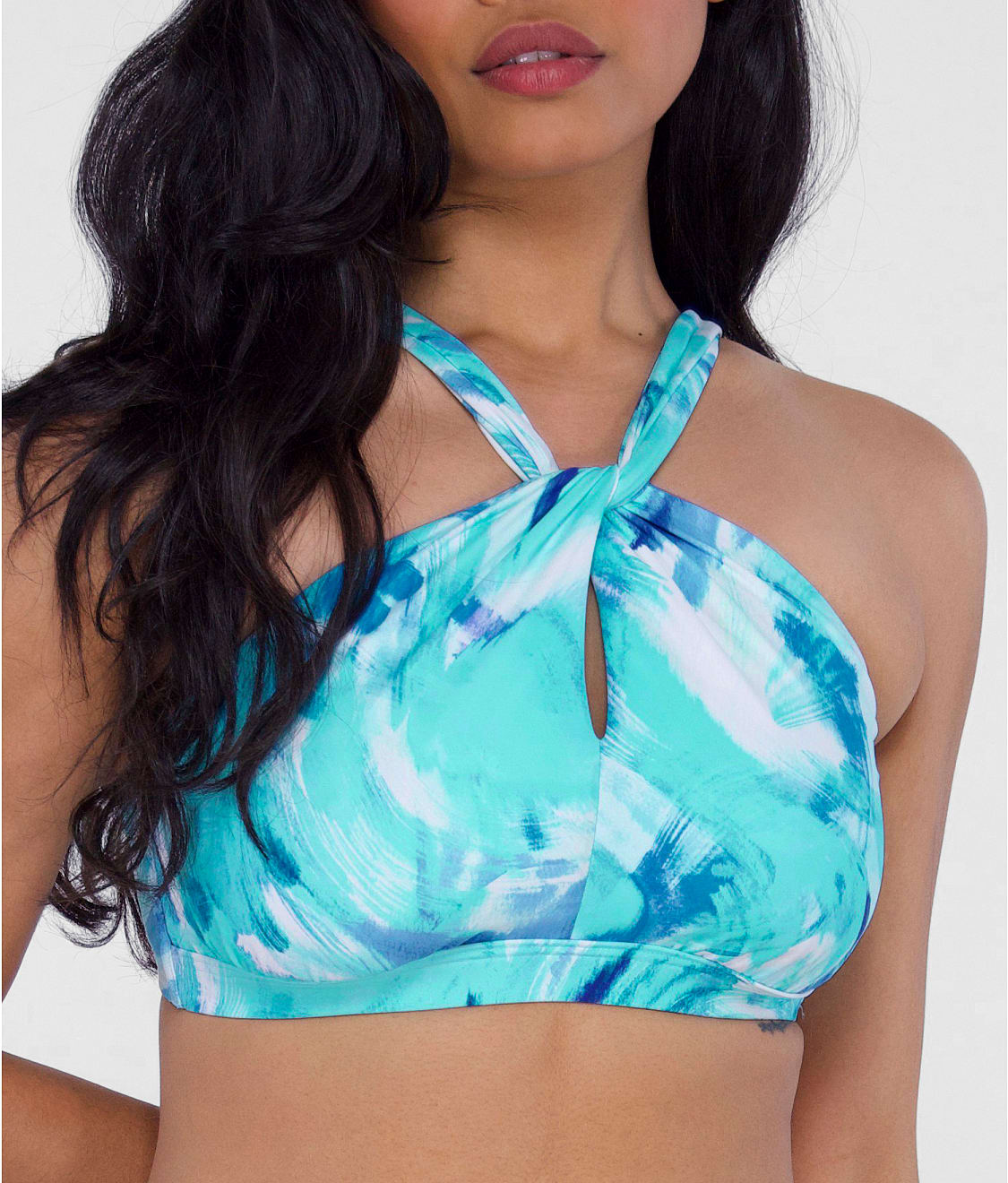 High-Neck Bikini Top