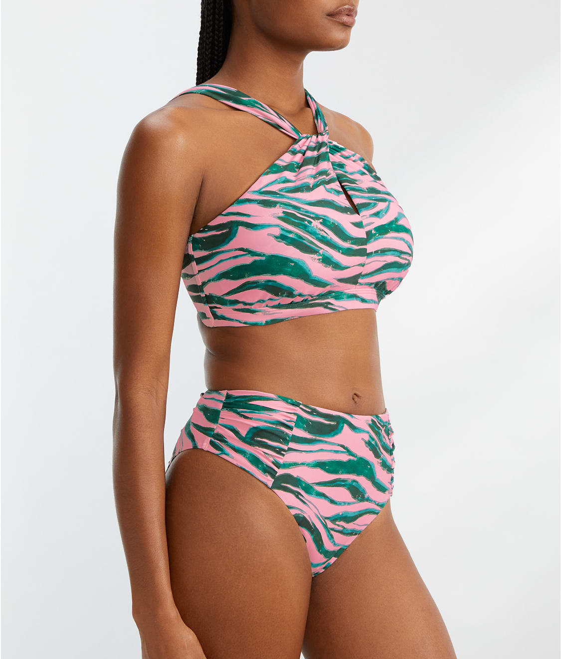 High-Neck Bikini Top