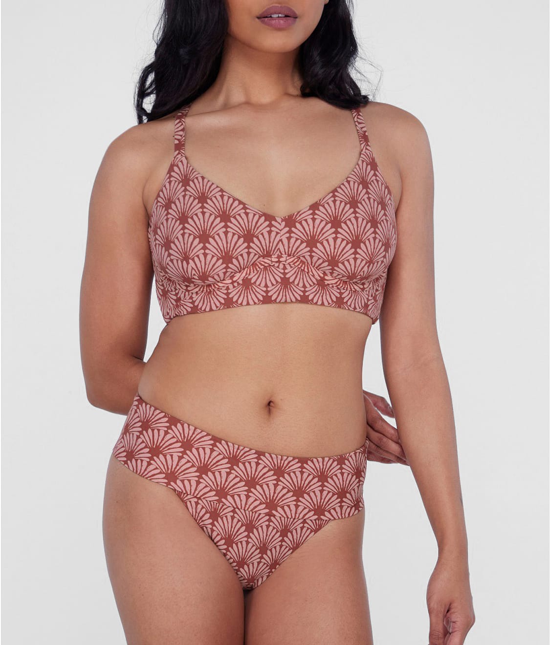 High-Waist Fold-Over Bikini Bottom