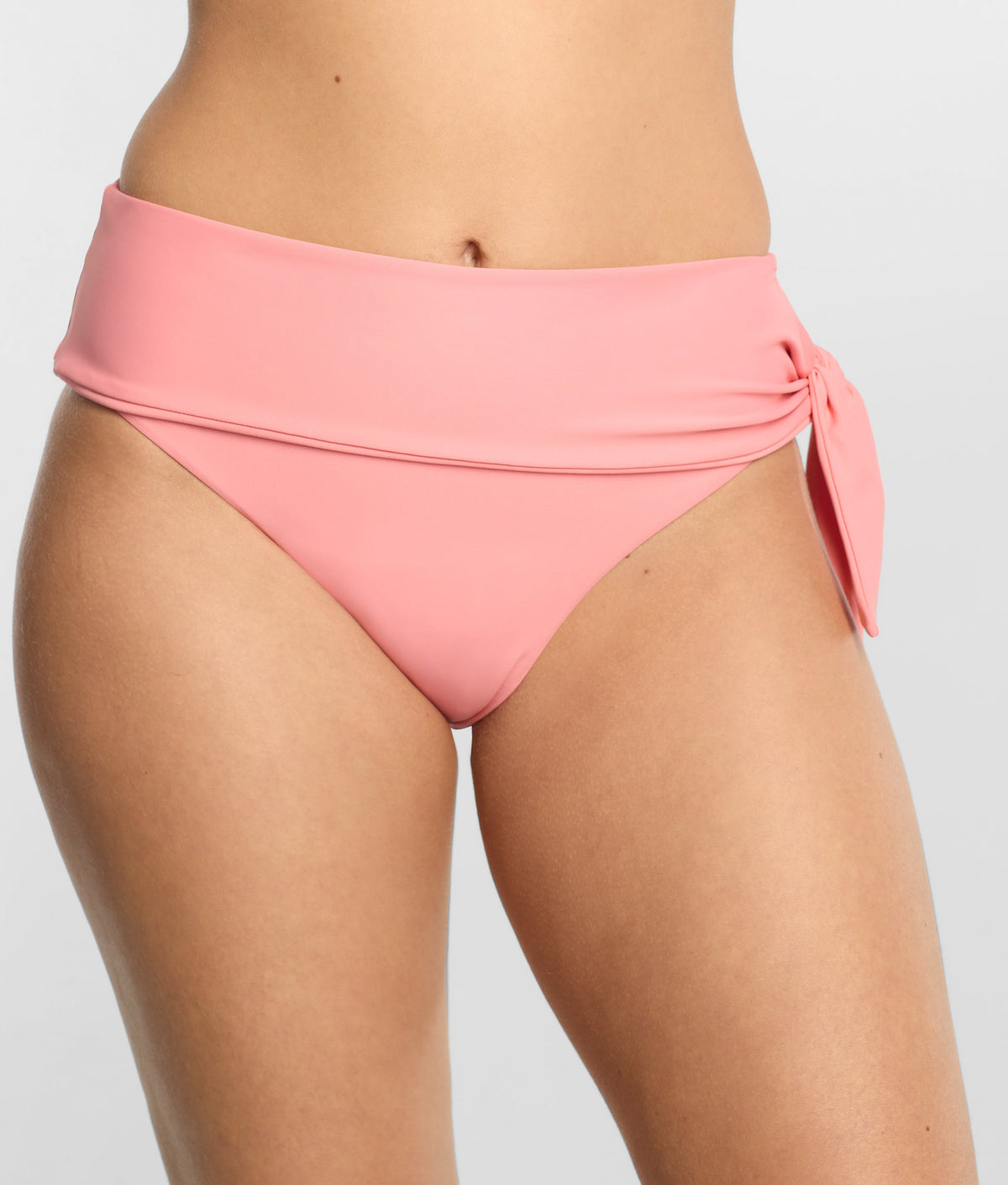 Sash Fold-Over Bikini Bottom