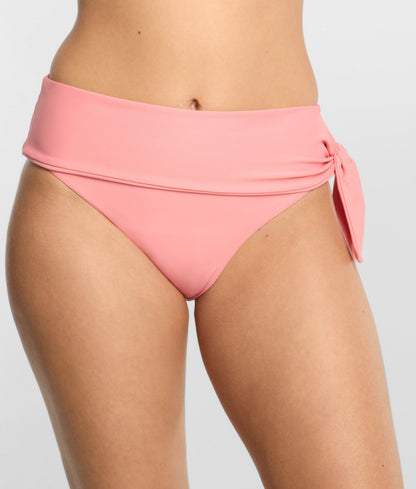 Sash Fold-Over Bikini Bottom