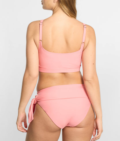 Sash Fold-Over Bikini Bottom