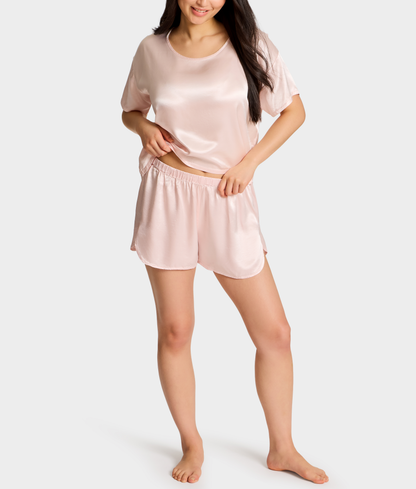 Brittany Satin Sleep Shorts