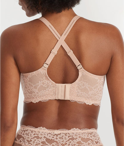 Lace Unlined Side Support Bra