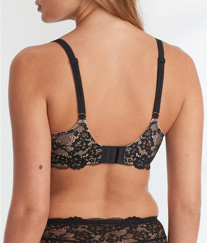 Lace Unlined Side Support Bra