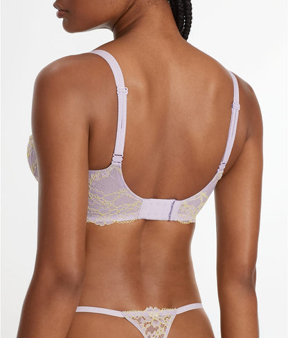 Lace Unlined Side Support Bra