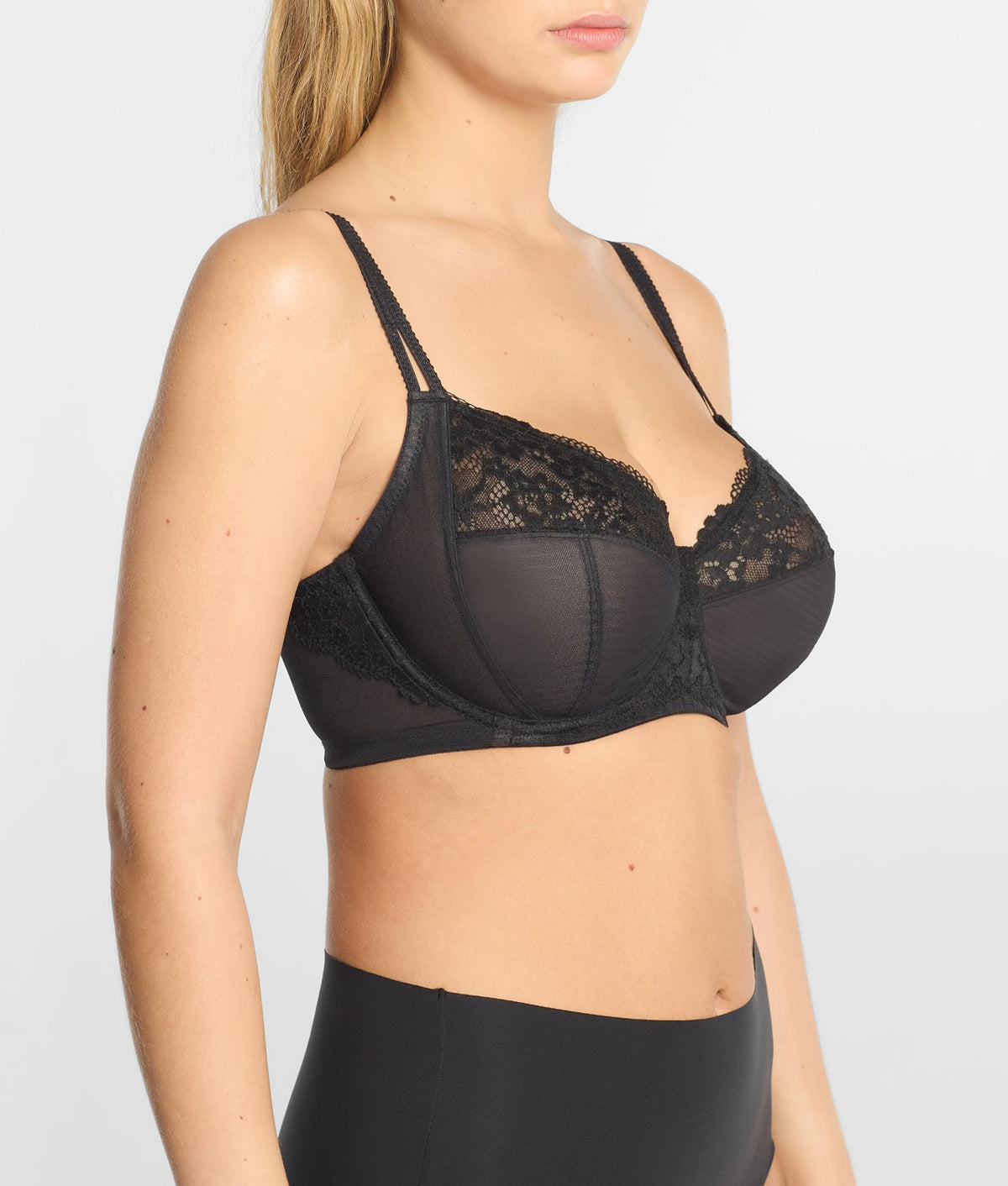 Unlined Side Support Bra