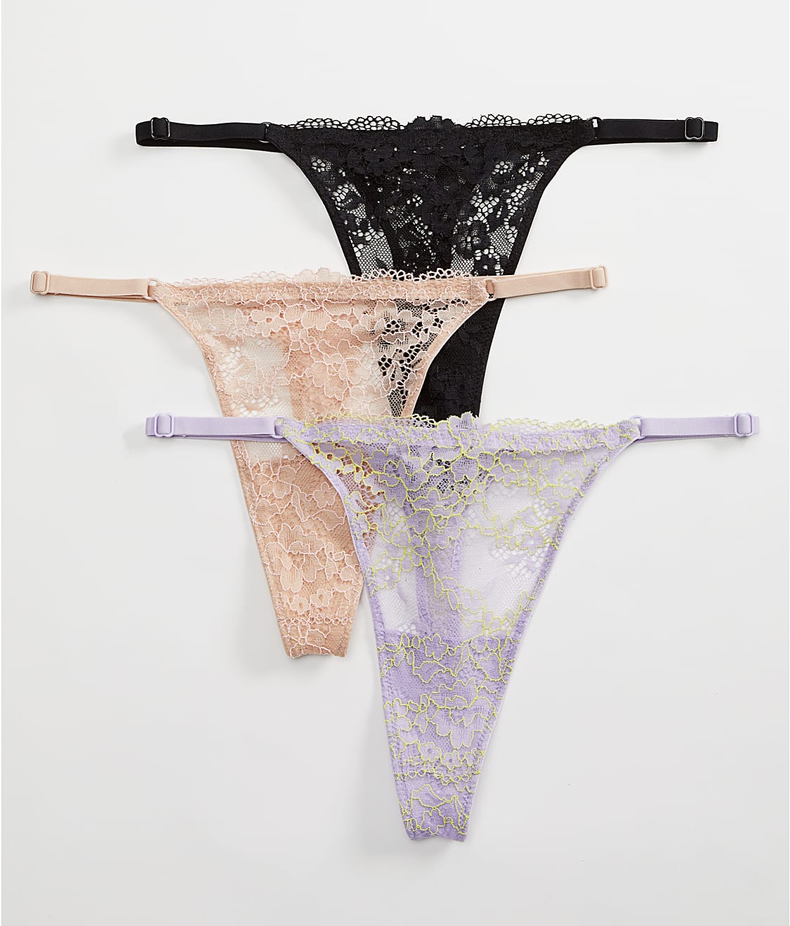 Adjustable Lace G-String