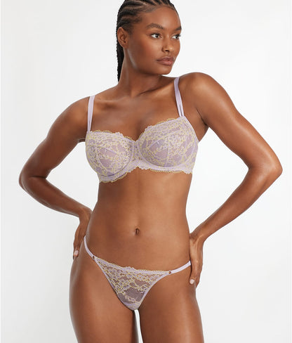 Adjustable Lace G-String