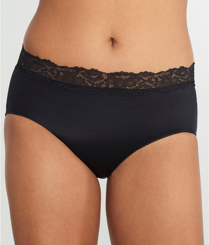 Shine Brief With Lace
